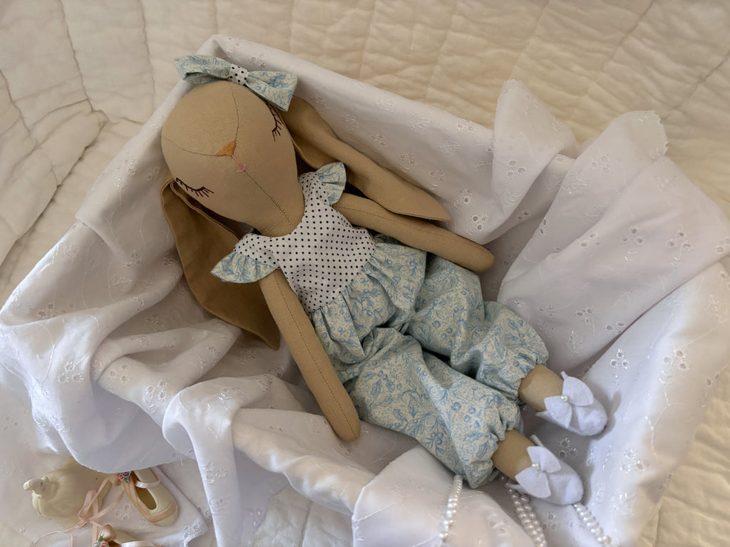 Sleeping Bunny- Mila (Frosted Blue)