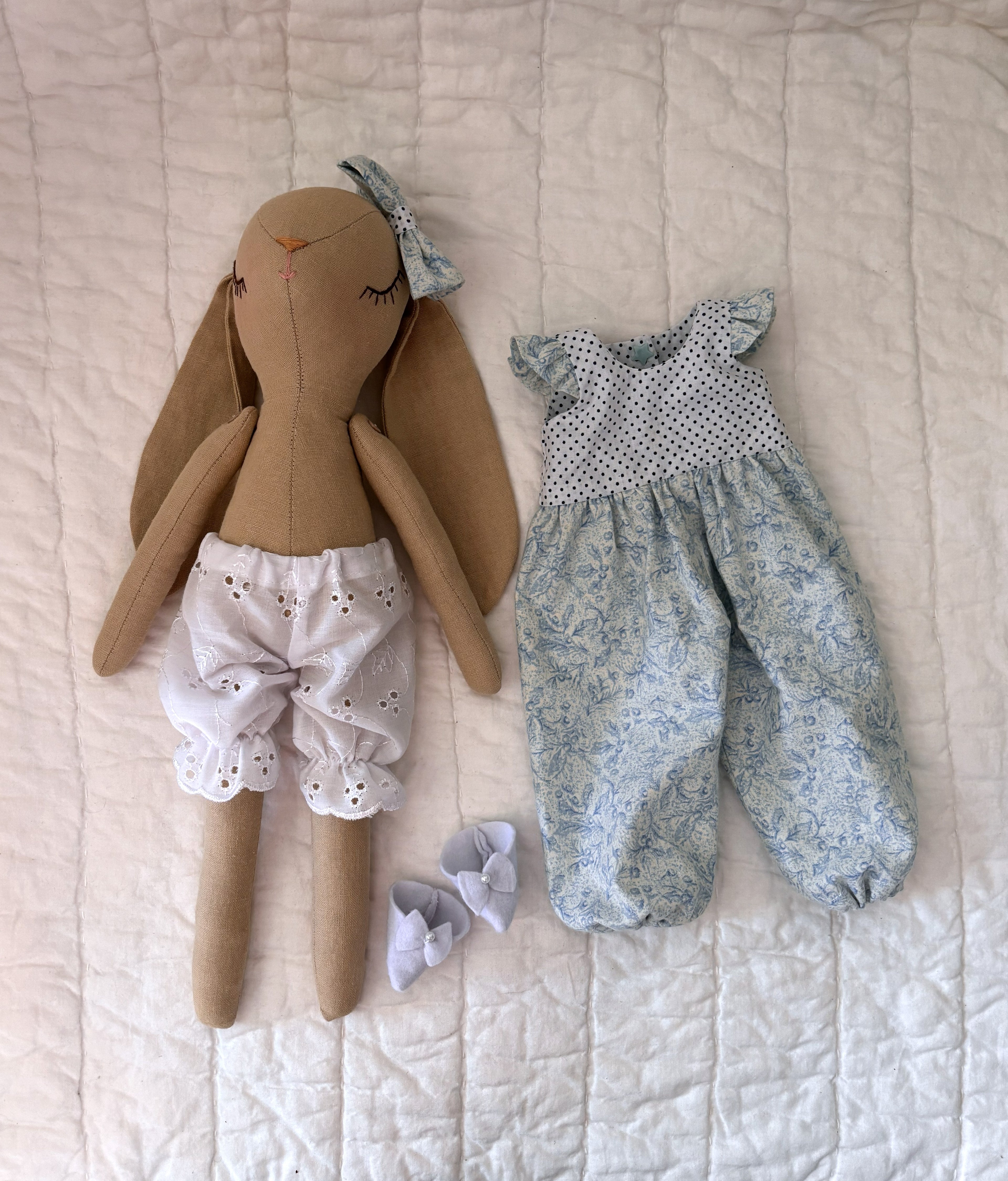 Sleeping Bunny- Mila (Frosted Blue)