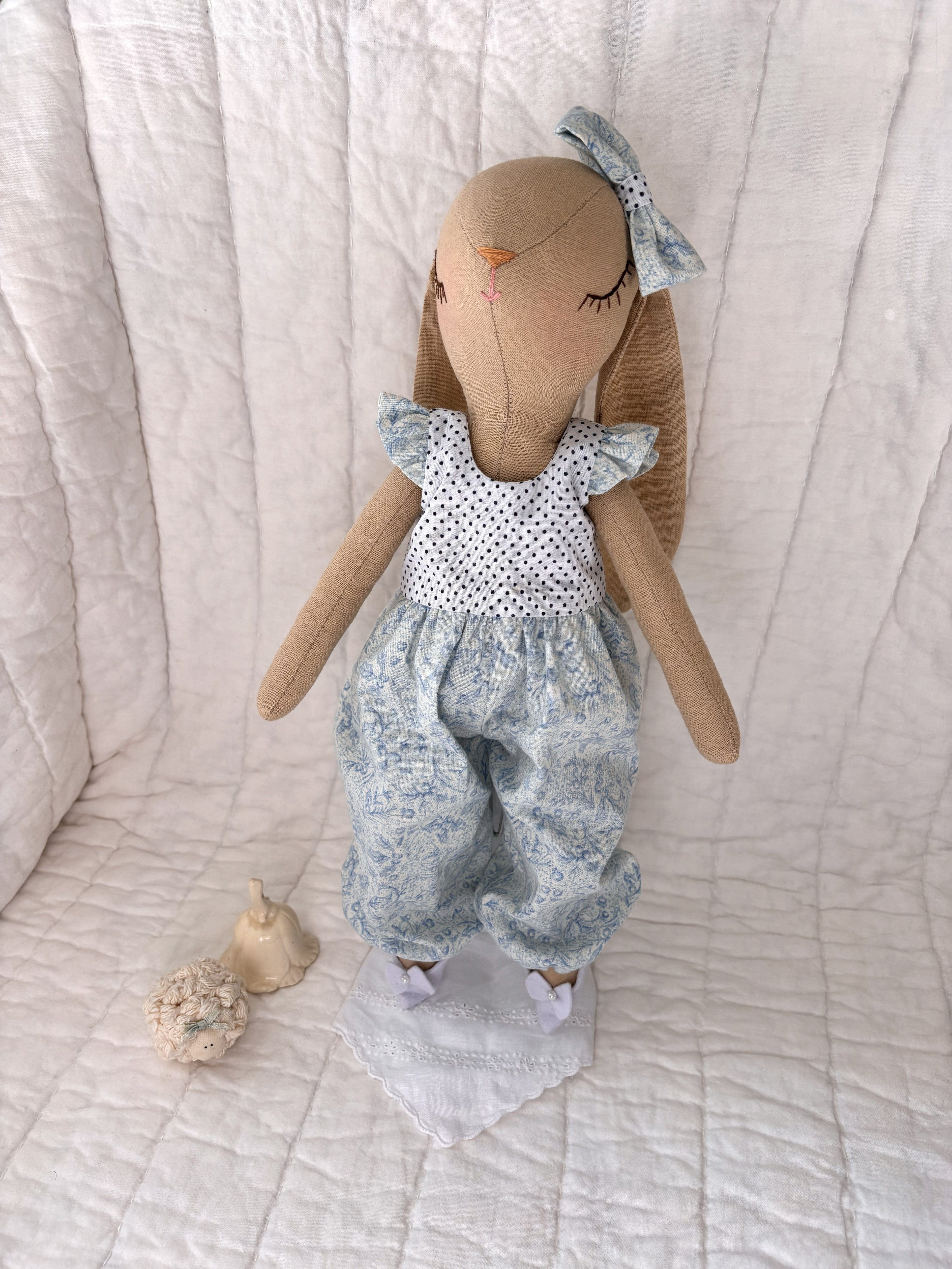 Sleeping Bunny- Mila (Frosted Blue)